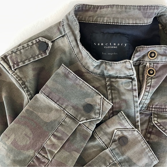 Anthropologie Sanctuary Camouflage Jacket - Picture 2 of 12